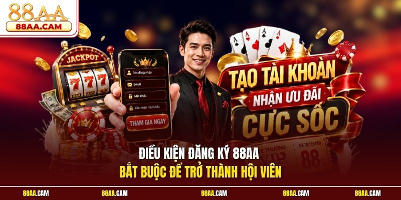 Điều Kiện Đăng Ký 88aa Bắt Buộc Để Trở Thành Hội Viên