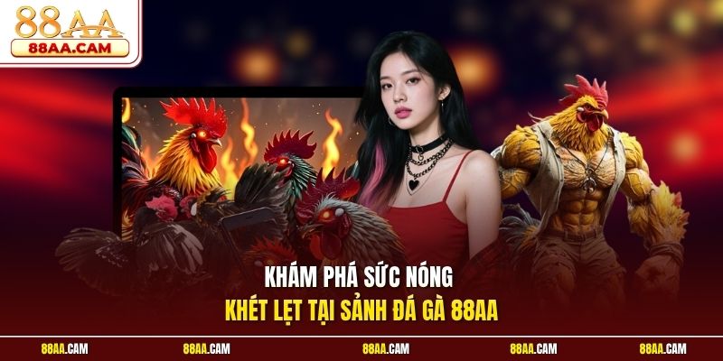 Khám phá sức nóng khét lẹt tại sảnh đá gà 88aa